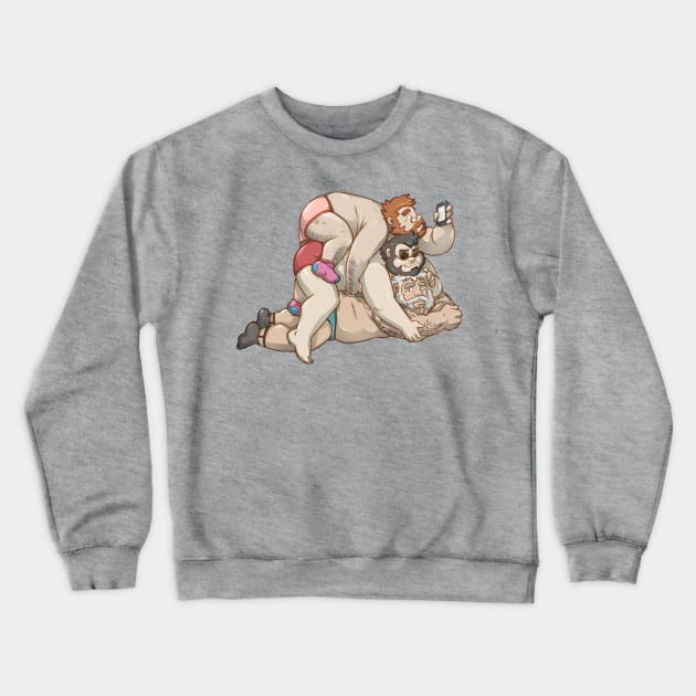 The bear stack Crewneck Sweatshirt by markwulfgar